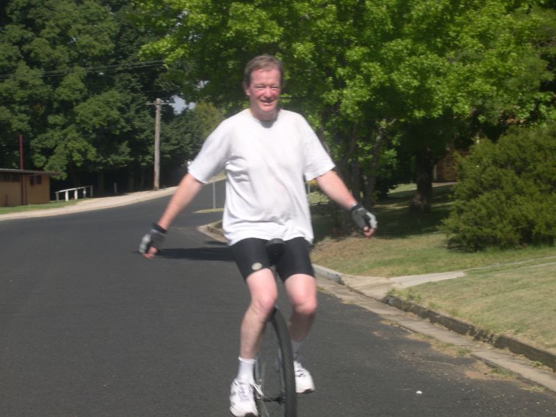 dscn00131ds Barry Clearwater unicycling prior to cracked large tuberosity of the right humerus