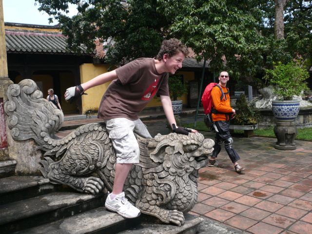 nickvietnam-forbidcitynick2 Unicycling in Vietnam